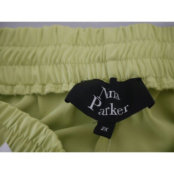 Nina Parker Women's Trendy Plus Size Sequin-Stripe Wide-Leg Pants 2X - Picture 8 of 9